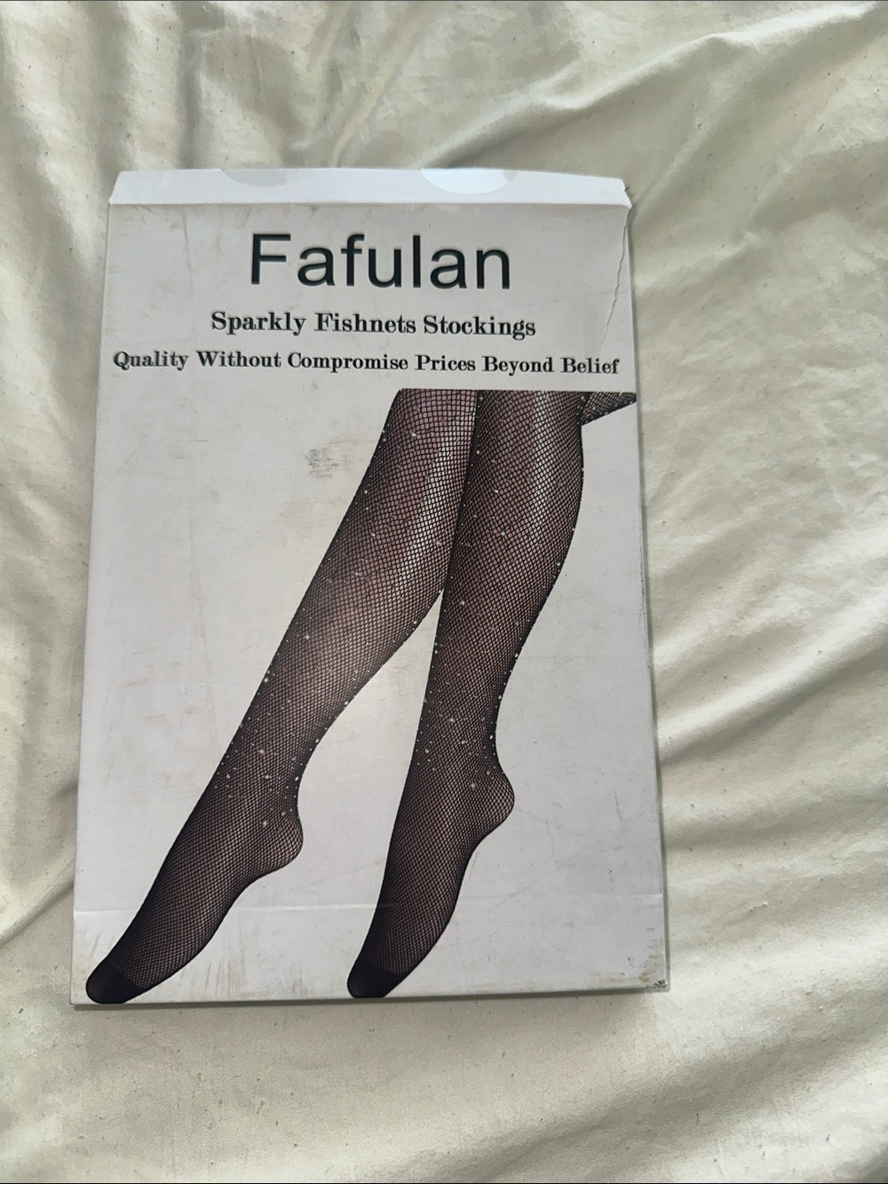 Sparkly Black Fishnet Stockings